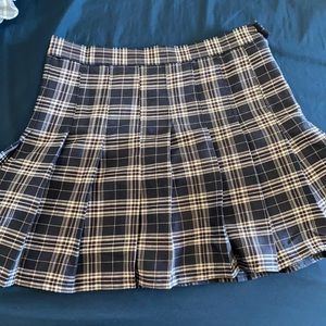 Small checkered tennis skirt